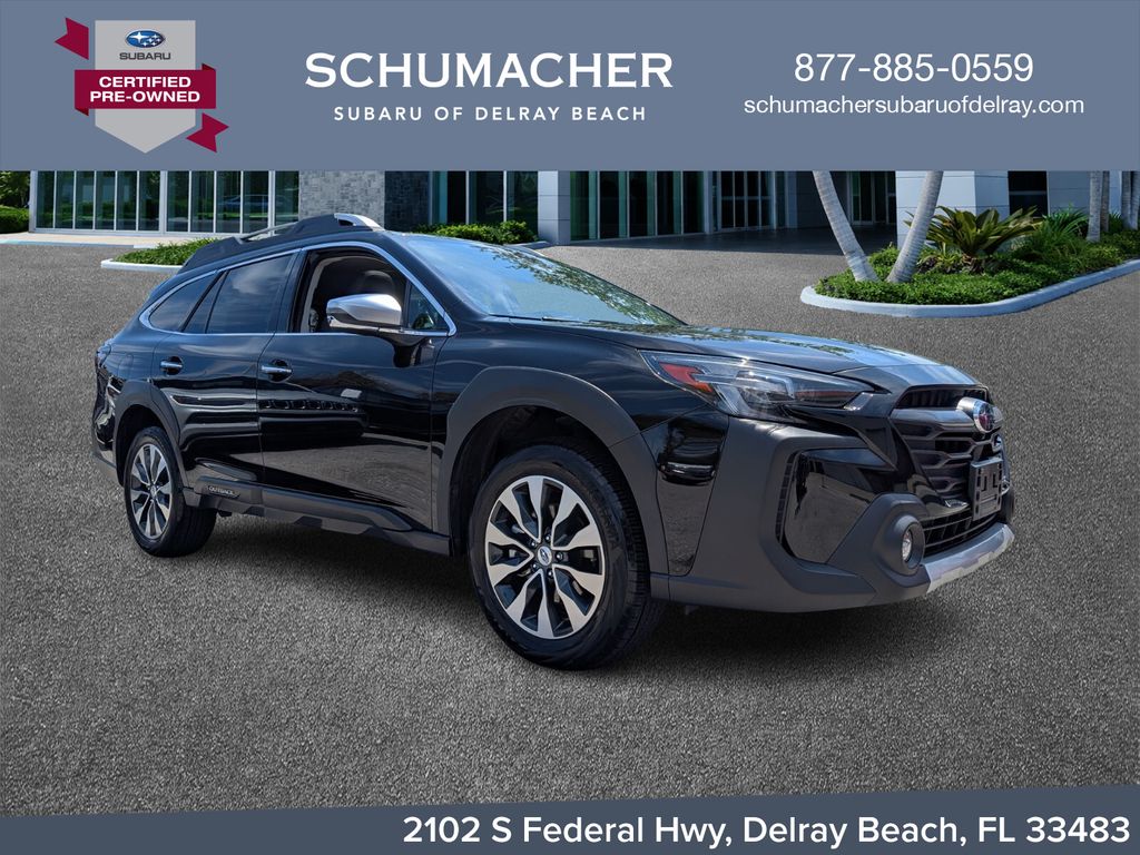 Crystal Black Silica 2024 Subaru Outback Touring AWD SUV / Crossover All-Wheel Drive Continuously Variable Transmission
