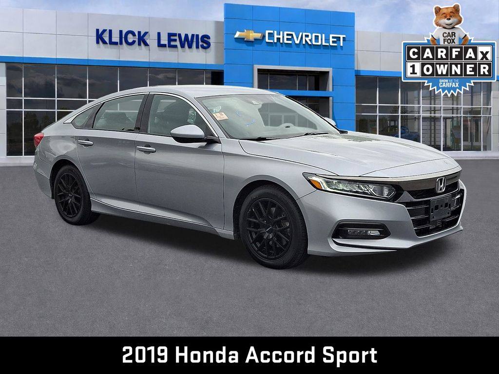 2019 Honda Accord Sport Silver at Honda North