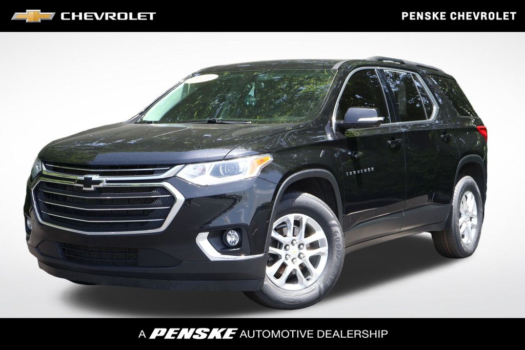 Black Metallic 2020 Chevrolet Traverse SUV / Crossover Front-Wheel Drive 9-Speed Automatic