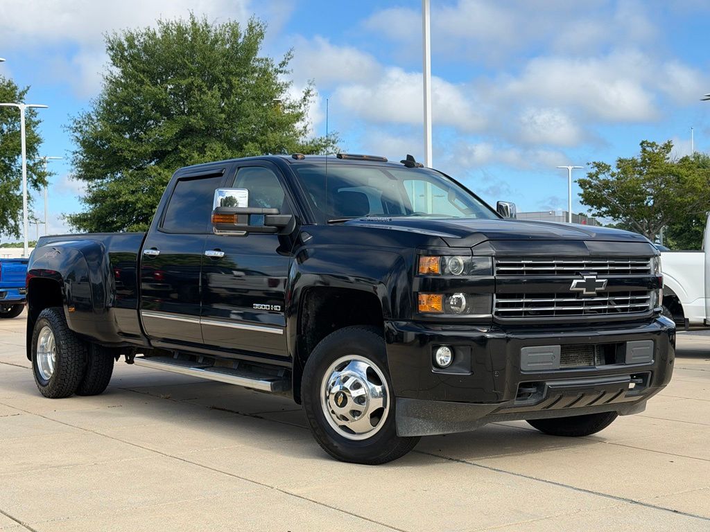 Black 2016 Chevrolet Silverado 3500HD Pickup Truck Four-Wheel Drive 6-Speed Automatic