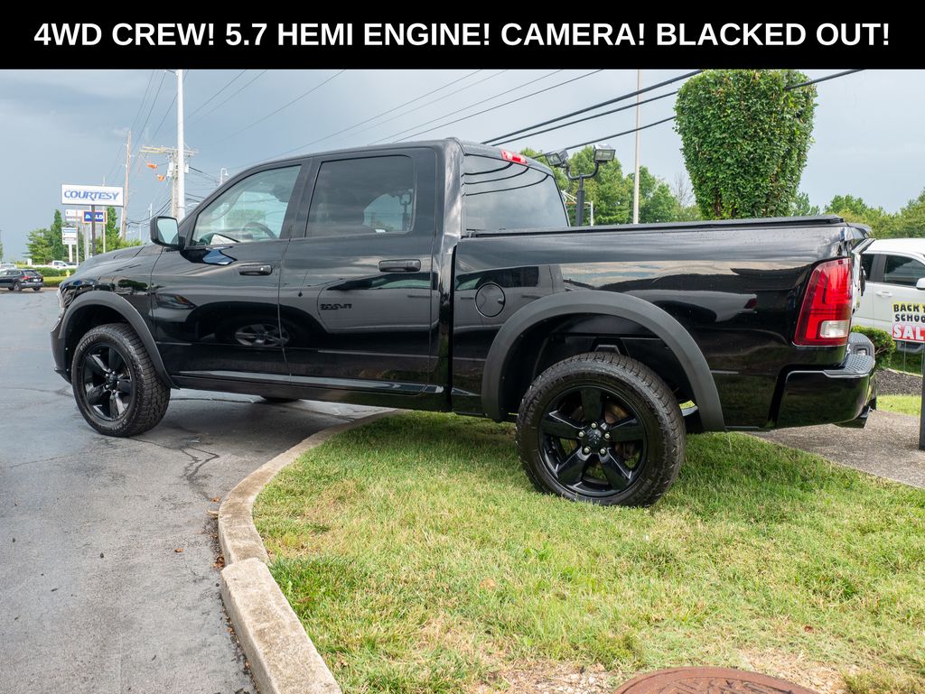 Black Clearcoat 2015 RAM 1500 Pickup Truck Four-Wheel Drive 8-Speed Automatic