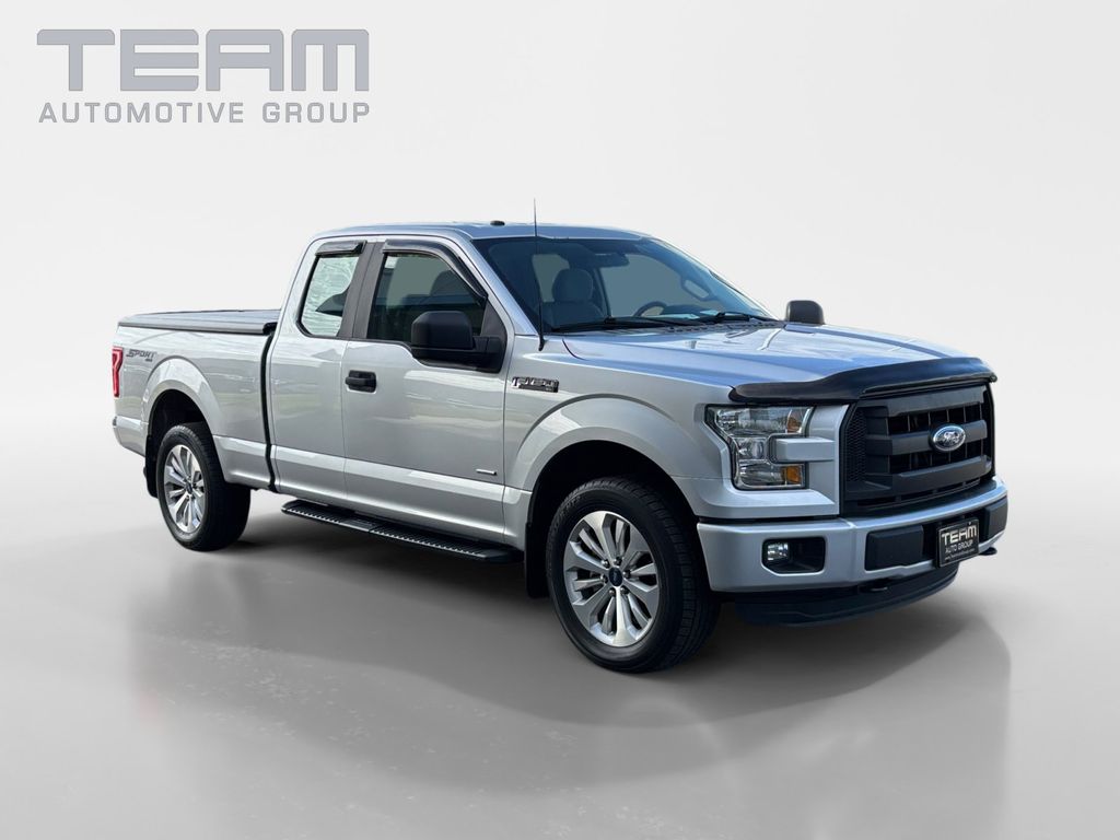 Ingot Silver 2016 Ford F-150 Pickup Truck Four-Wheel Drive 6-Speed Automatic