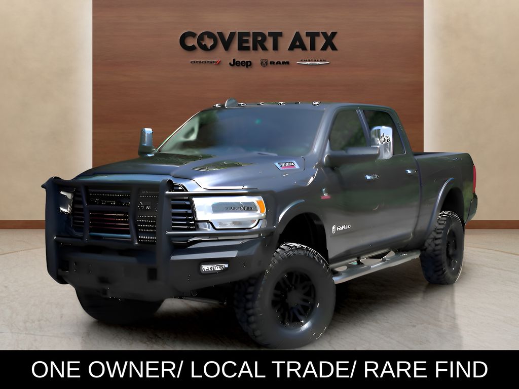 Crystal Metallic 2019 RAM 3500 Pickup Truck Four-Wheel Drive 6-Speed Automatic