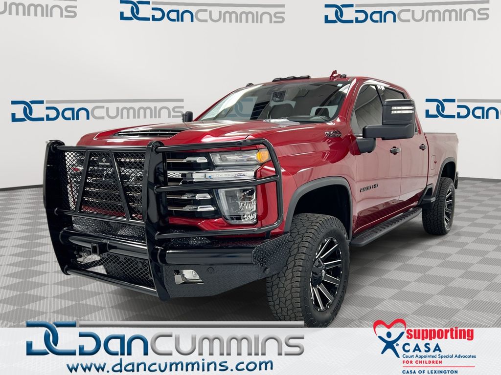 Cherry Red Tintcoat 2021 Chevrolet Silverado 2500HD Pickup Truck Four-Wheel Drive Automatic