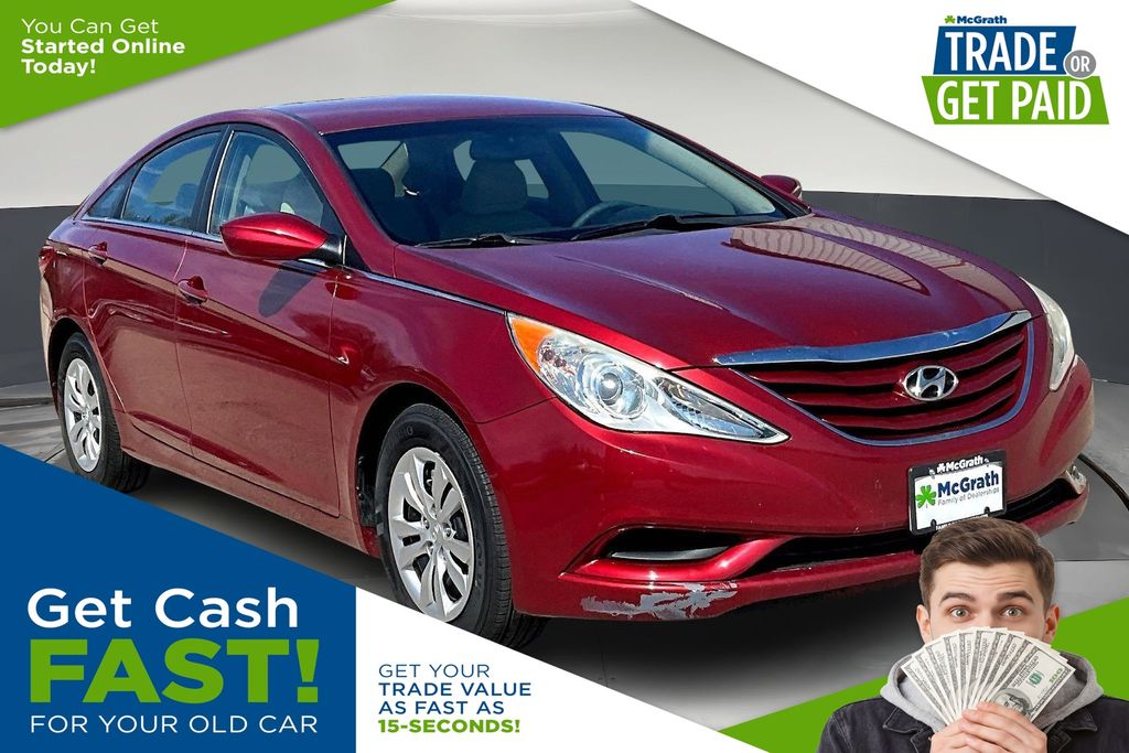 Red (Sparkling Ruby Mica) 2012 Hyundai Sonata GLS FWD Sedan Front-Wheel Drive 6-Speed Automatic