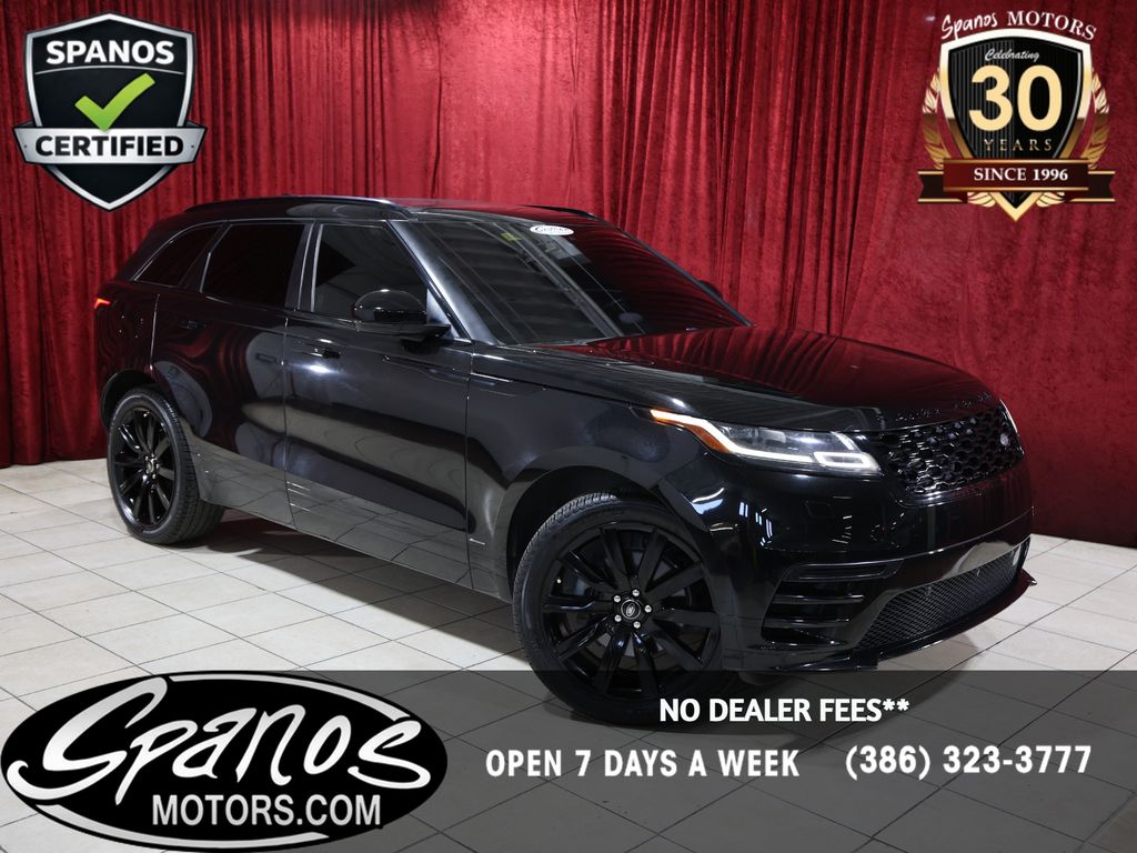 Santorini Black Metallic 2020 Land Rover Range Rover Velar SUV / Crossover All-Wheel Drive 8-Speed Automatic