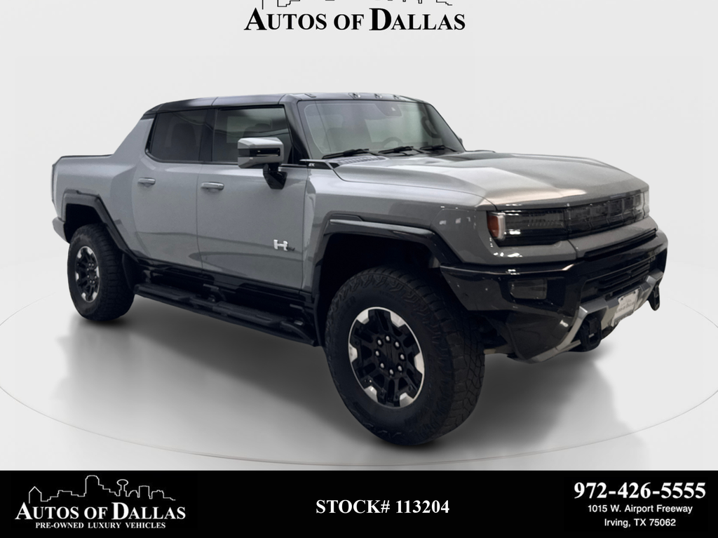 Meteorite Metallic (Gray) 2024 GMC Hummer EV Pickup Pickup Truck All-Wheel Drive 1-Speed Automatic