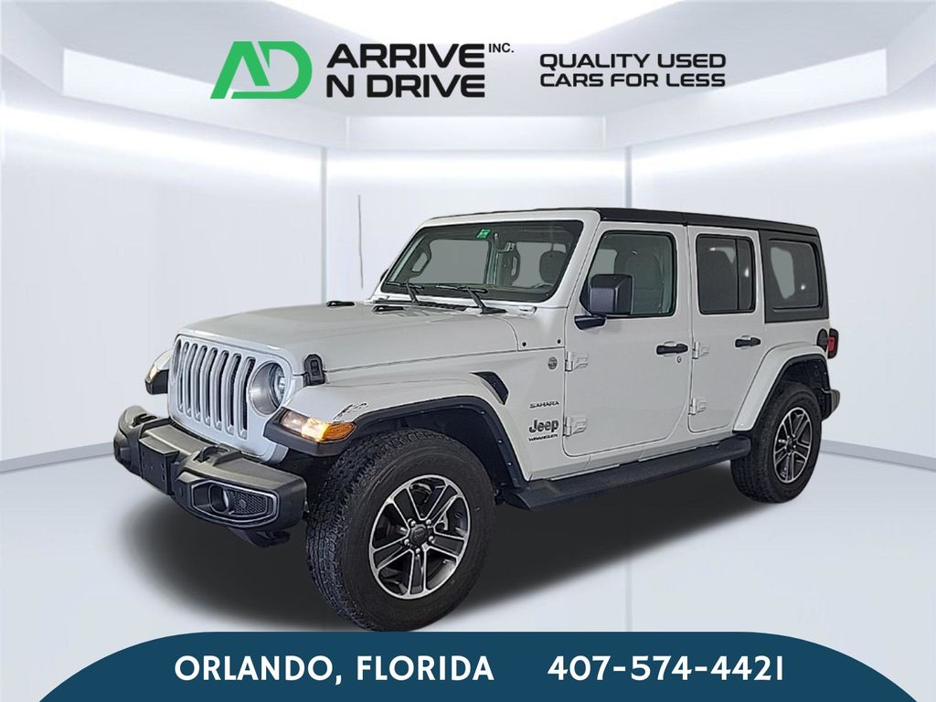 White 2023 Jeep Wrangler SUV / Crossover Four-Wheel Drive 8-Speed Automatic