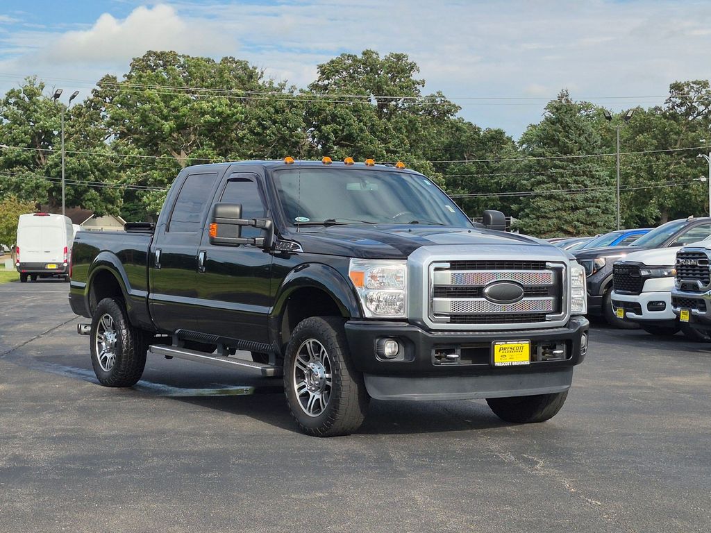 Tuxedo Black Metallic 2015 Ford F-250 Super Duty Pickup Truck Four-Wheel Drive 6-Speed Automatic Overdrive