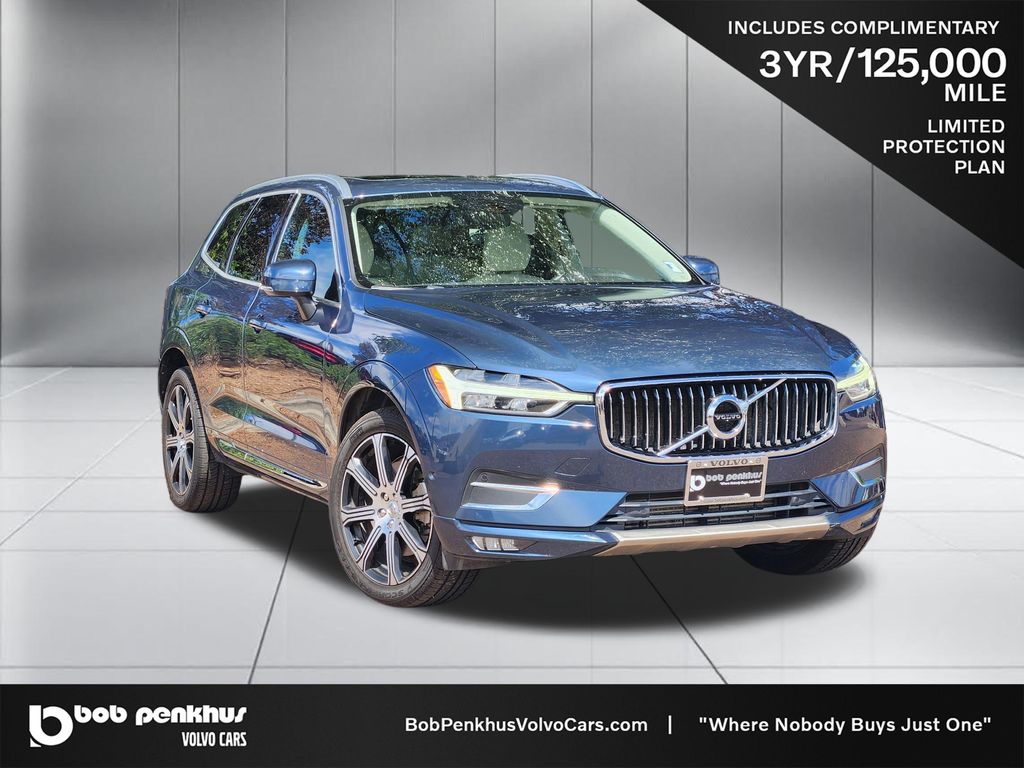 Denim Blue Metallic 2019 Volvo XC60 SUV / Crossover All-Wheel Drive Automatic