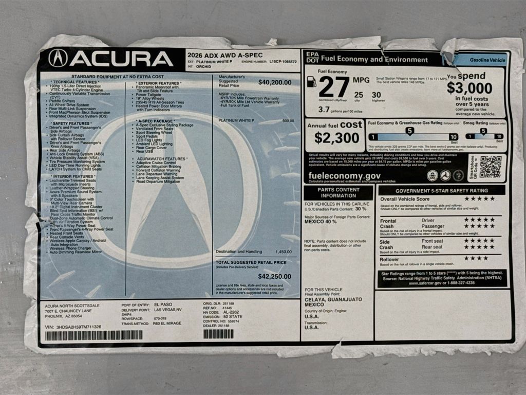 Thumbnail: 2026 Acura ADX - 9
