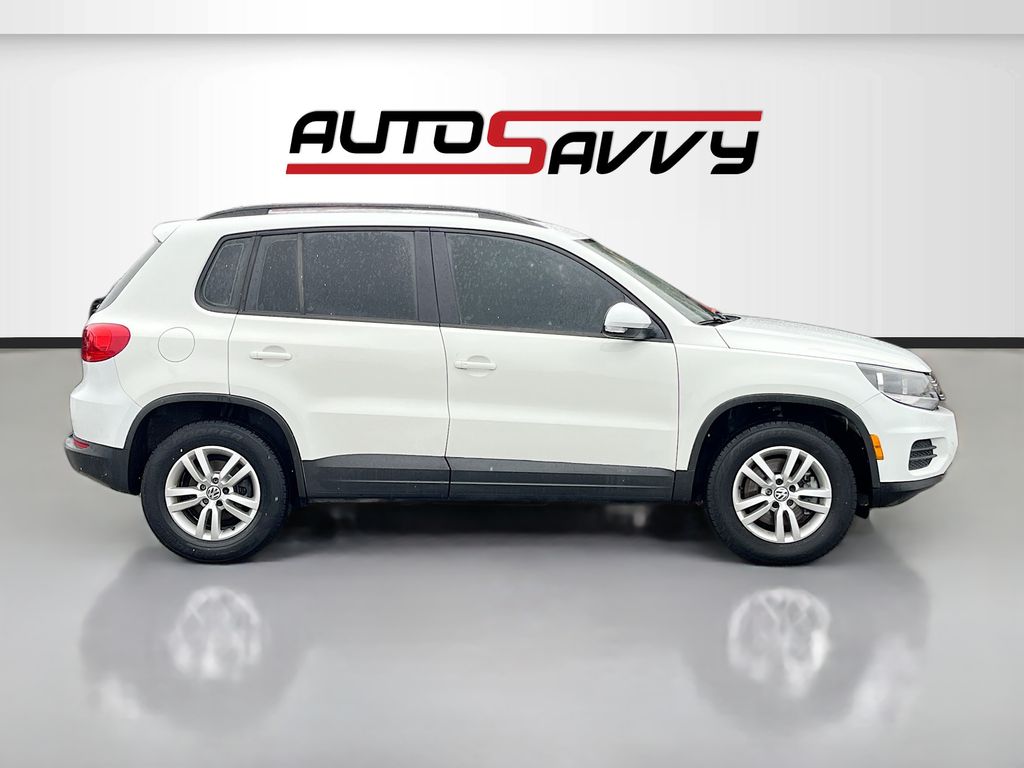 2016 Volkswagen Tiguan S White at Durrett Motor Company