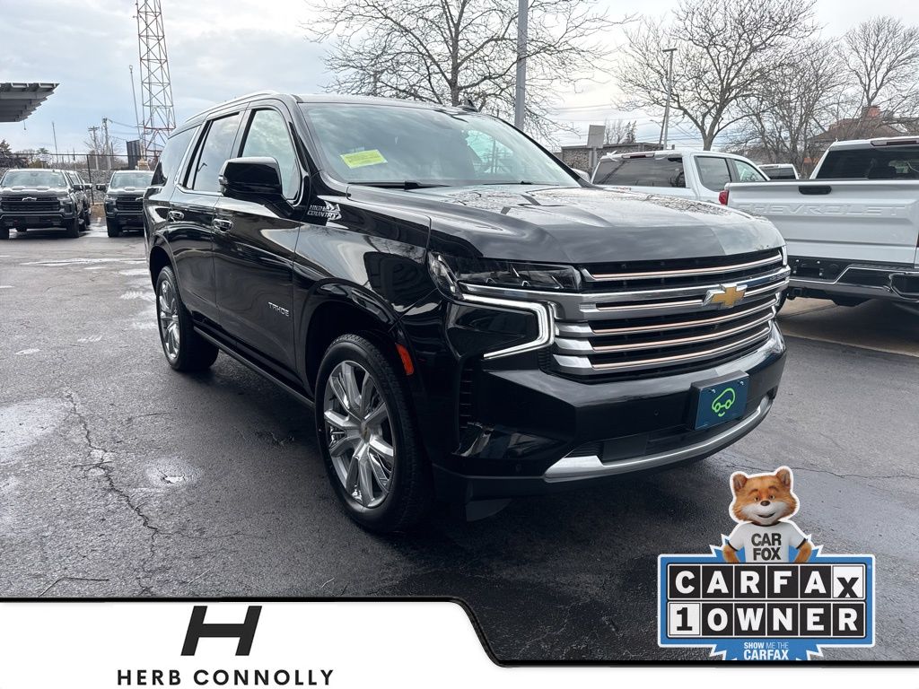 Black 2021 Chevrolet Tahoe High Country 4WD SUV / Crossover Four-Wheel Drive