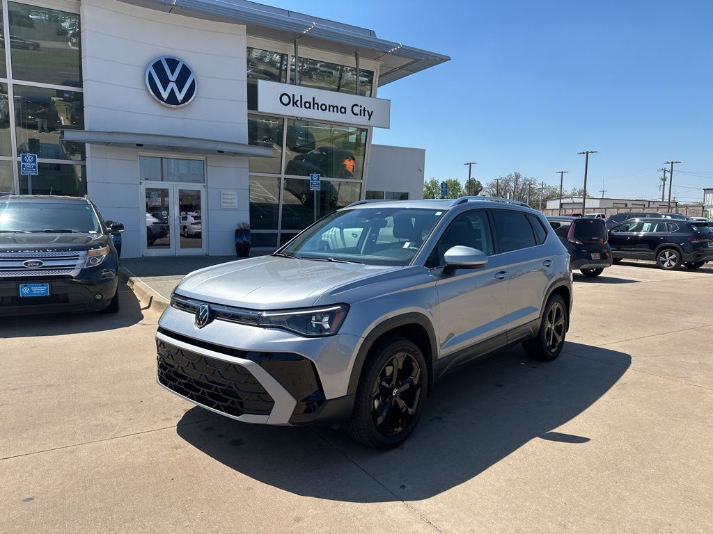 Pyrite Silver Metallic 2025 Volkswagen Taos SEL 4Motion SUV / Crossover All-Wheel Drive 8-Speed Automatic