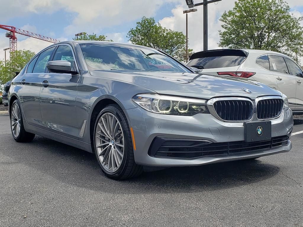 Bluestone Metallic 2019 BMW 5 Series 540i xDrive Sedan AWD Sedan All-Wheel Drive 8-Speed Automatic
