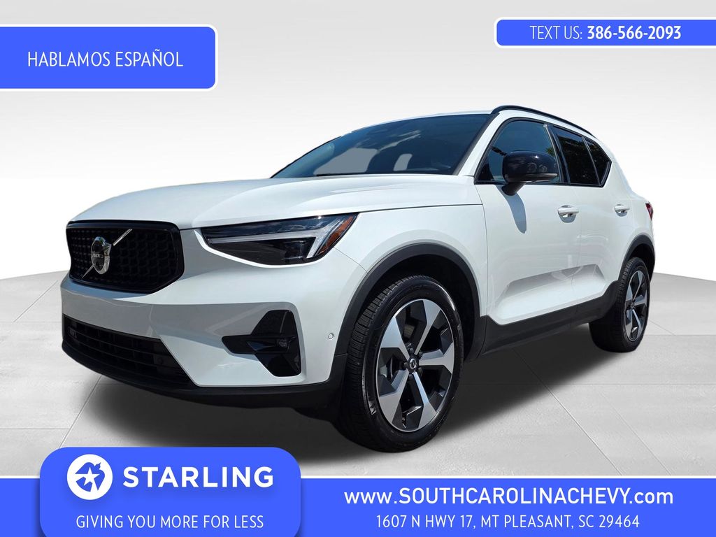 Crystal White 2026 Volvo XC40 SUV / Crossover All-Wheel Drive Automatic