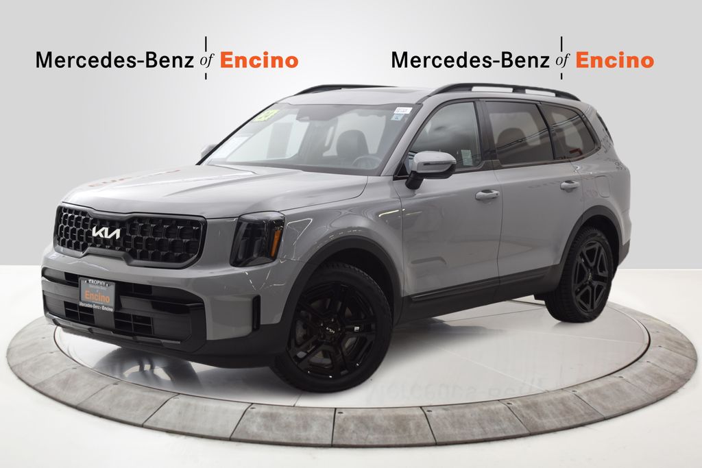 Wolf Gray 2024 Kia Telluride EX X-Line AWD SUV / Crossover All-Wheel Drive 8-Speed Automatic