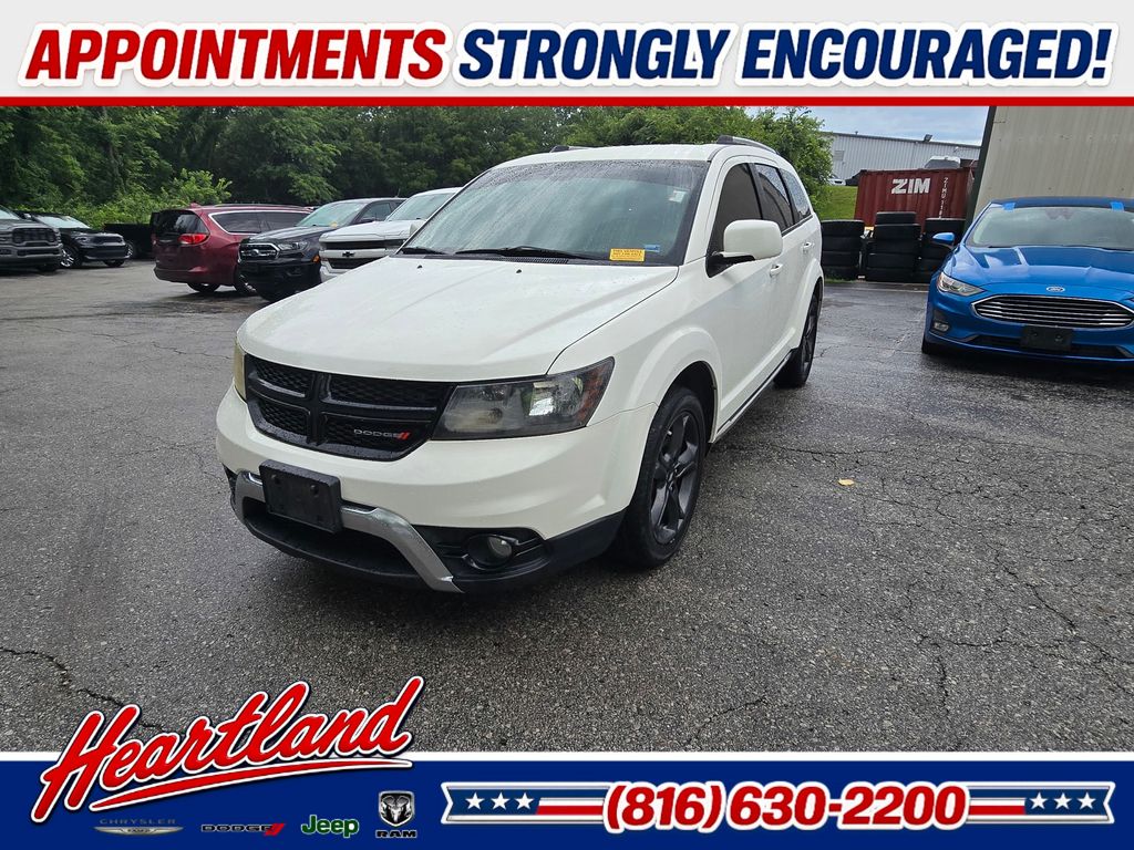 Vice White 2018 Dodge Journey SUV / Crossover All-Wheel Drive 6-Speed Automatic