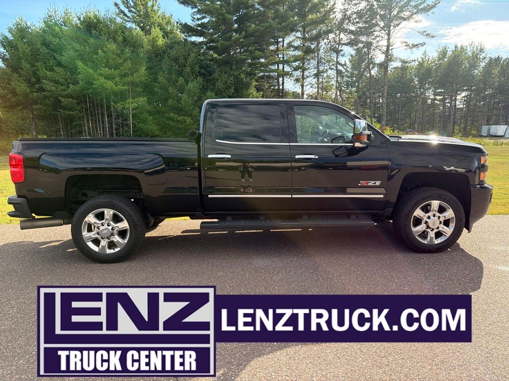 Black 2019 Chevrolet Silverado 2500HD Pickup Truck Four-Wheel Drive 6-Speed Automatic