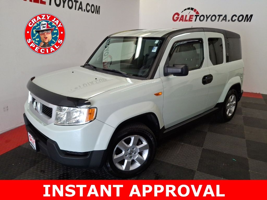 White 2010 Honda Element EX AWD SUV / Crossover All-Wheel Drive 5-Speed Automatic