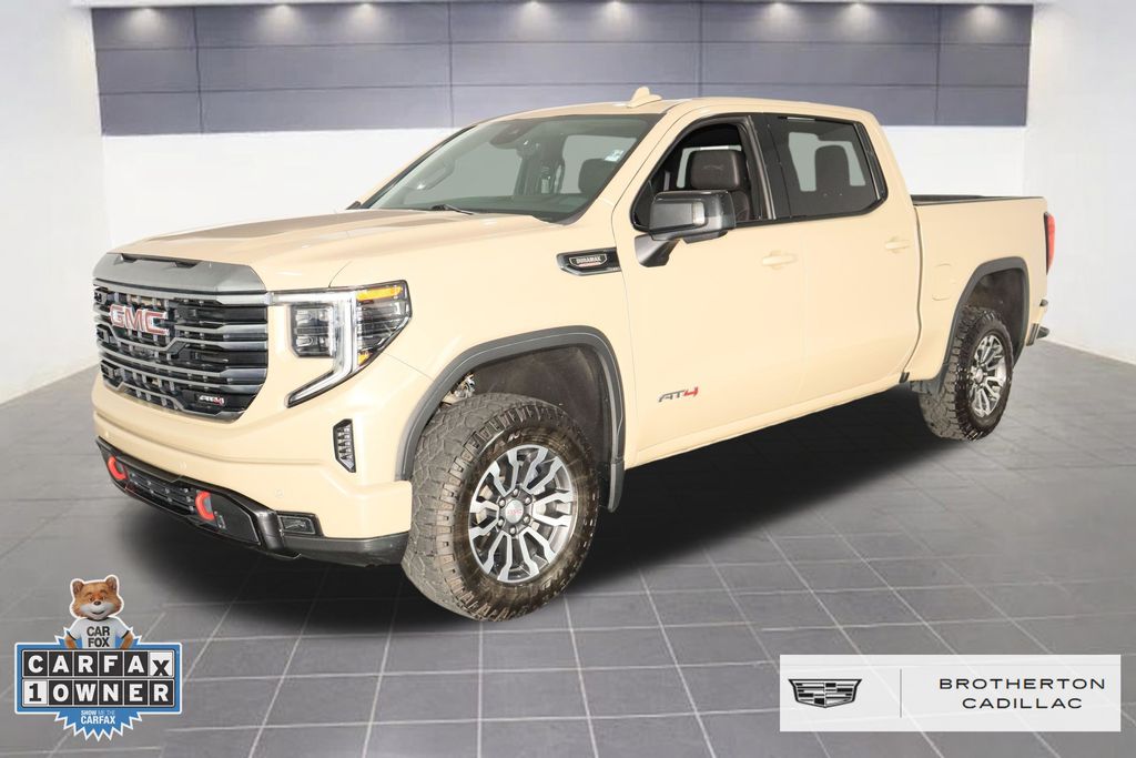 Desert Sand Metallic 2023 GMC Sierra 1500 Pickup Truck Four-Wheel Drive Automatic