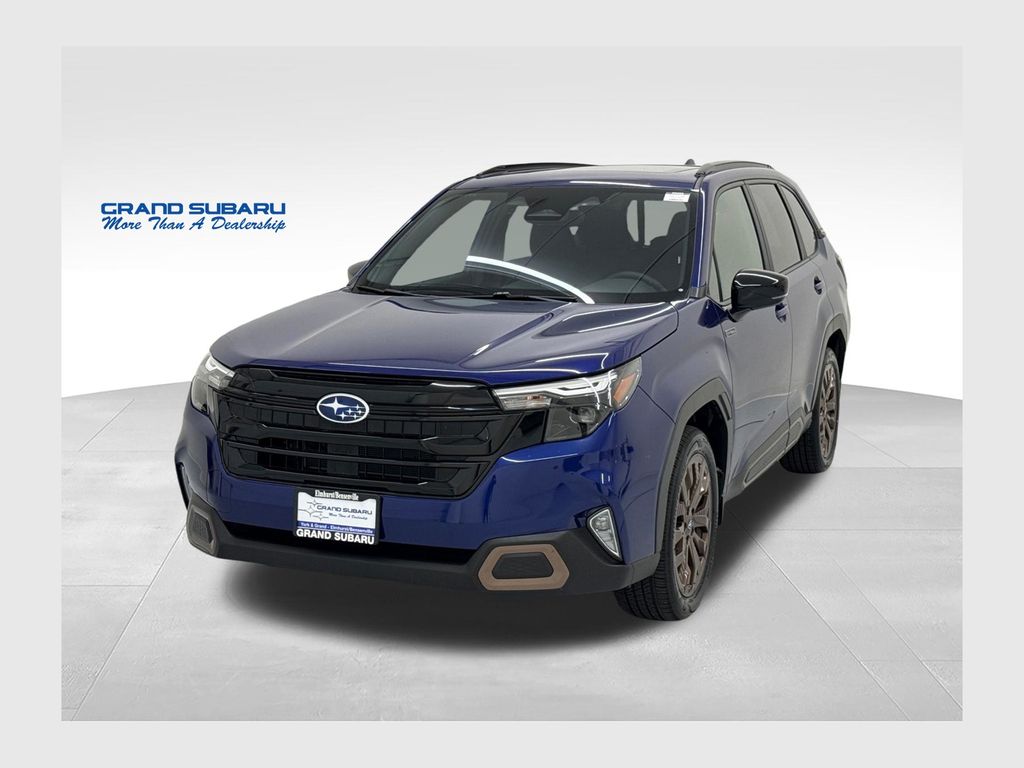 Sapphire Blue Pearl 2025 Subaru Forester Hybrid SUV / Crossover All-Wheel Drive Continuously Variable Transmission