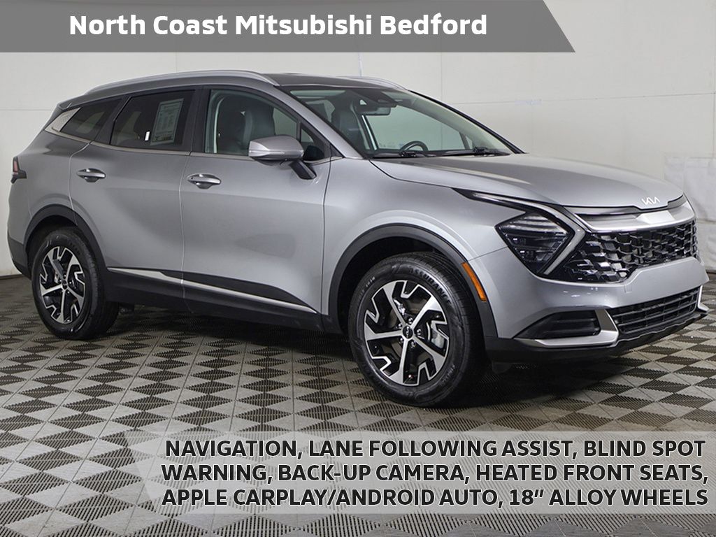 Steel Gray 2024 Kia Sportage EX AWD SUV / Crossover All-Wheel Drive 8-Speed Automatic