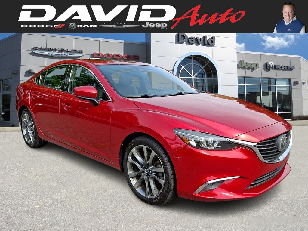 Soul Red Metallic 2017 Mazda MAZDA6 Sedan Front-Wheel Drive 6-Speed Automatic