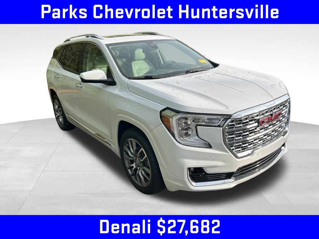 Summit White 2023 GMC Terrain Denali AWD SUV / Crossover All-Wheel Drive 9-Speed Automatic