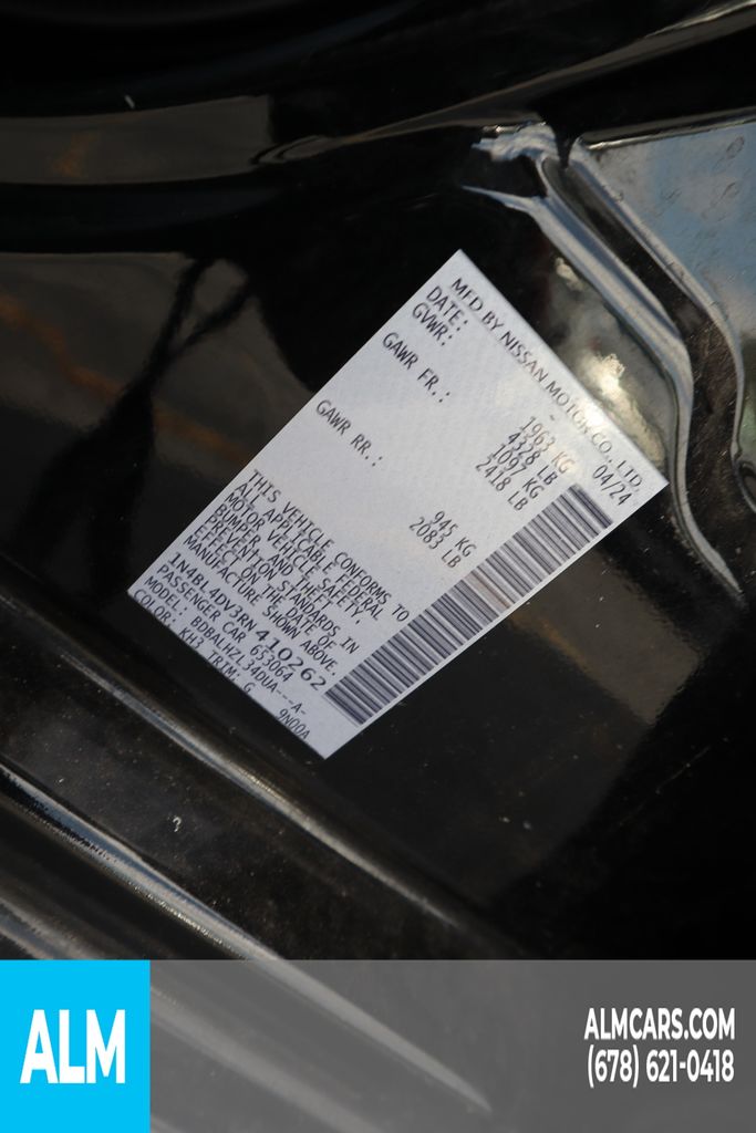 Used 2024 Black Nissan 2.5 SV image 35