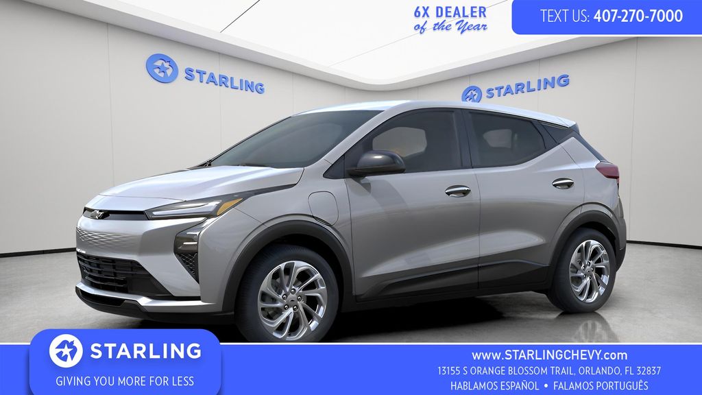 Sterling Gray Metallic 2027 Chevrolet Bolt LT FWD SUV / Crossover Front-Wheel Drive 1-Speed Automatic