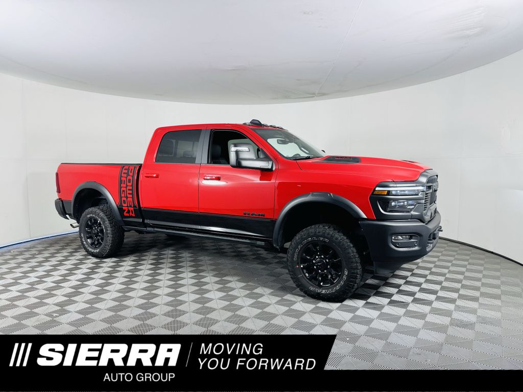 Flame Red Clearcoat 2026 RAM 2500 Pickup Truck Four-Wheel Drive 8-Speed Automatic