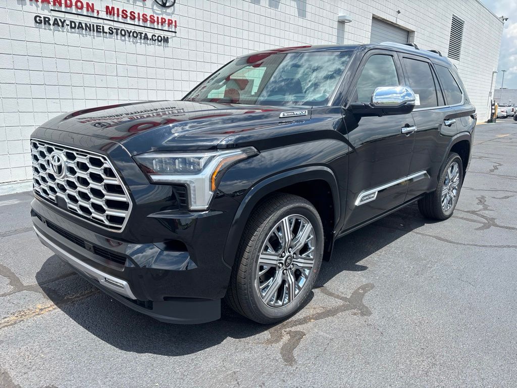 Midnight Black Metallic 2026 Toyota Sequoia SUV / Crossover Four-Wheel Drive Automatic