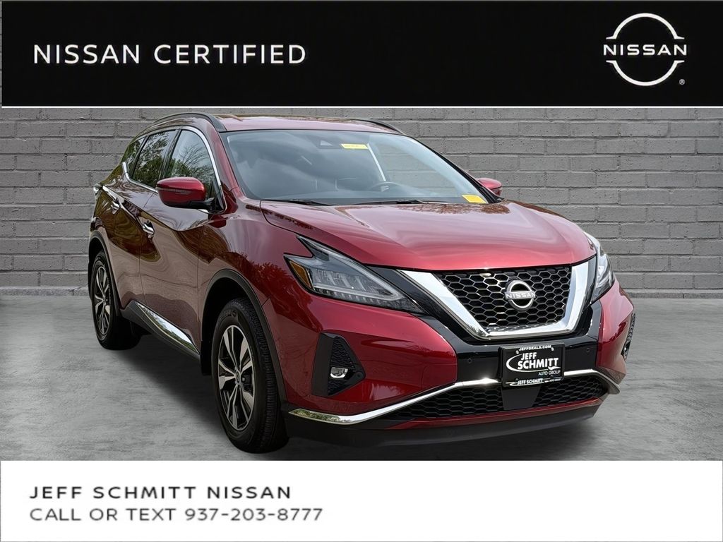Red (Scarlet Ember Tintcoat) 2024 Nissan Murano SUV / Crossover Front-Wheel Drive Continuously Variable Transmission