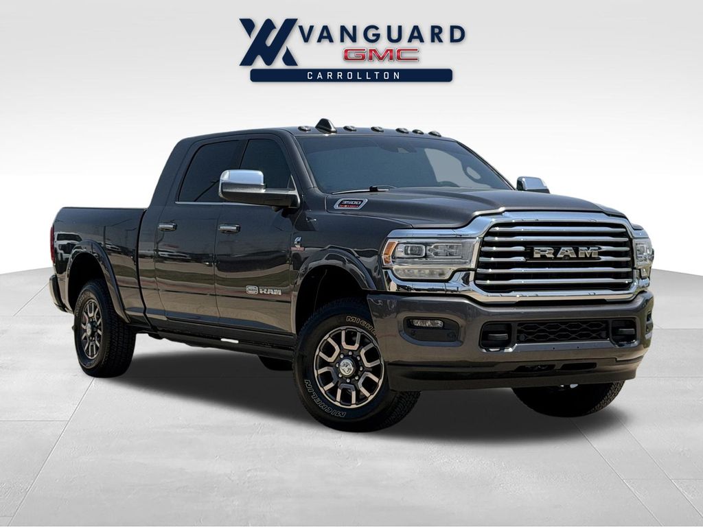 Gray (Granite Crystal Metallic Clearcoat) 2022 RAM 3500 Pickup Truck Four-Wheel Drive 6-Speed Automatic