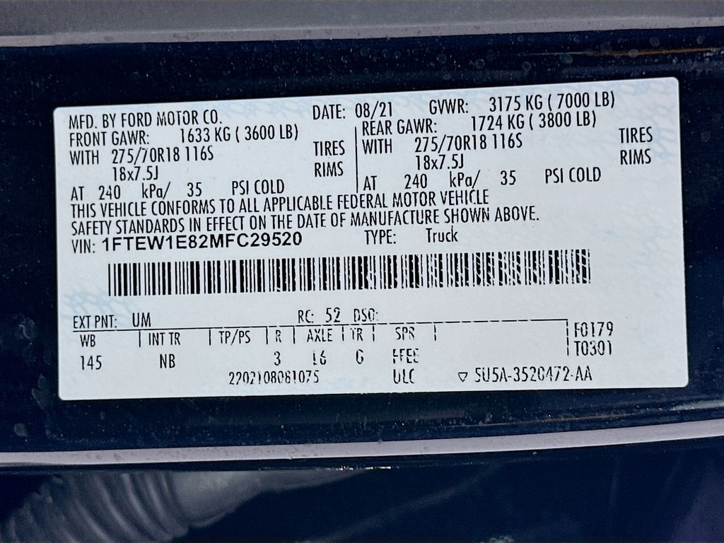 Thumbnail: 2021 Ford F-150 - 32