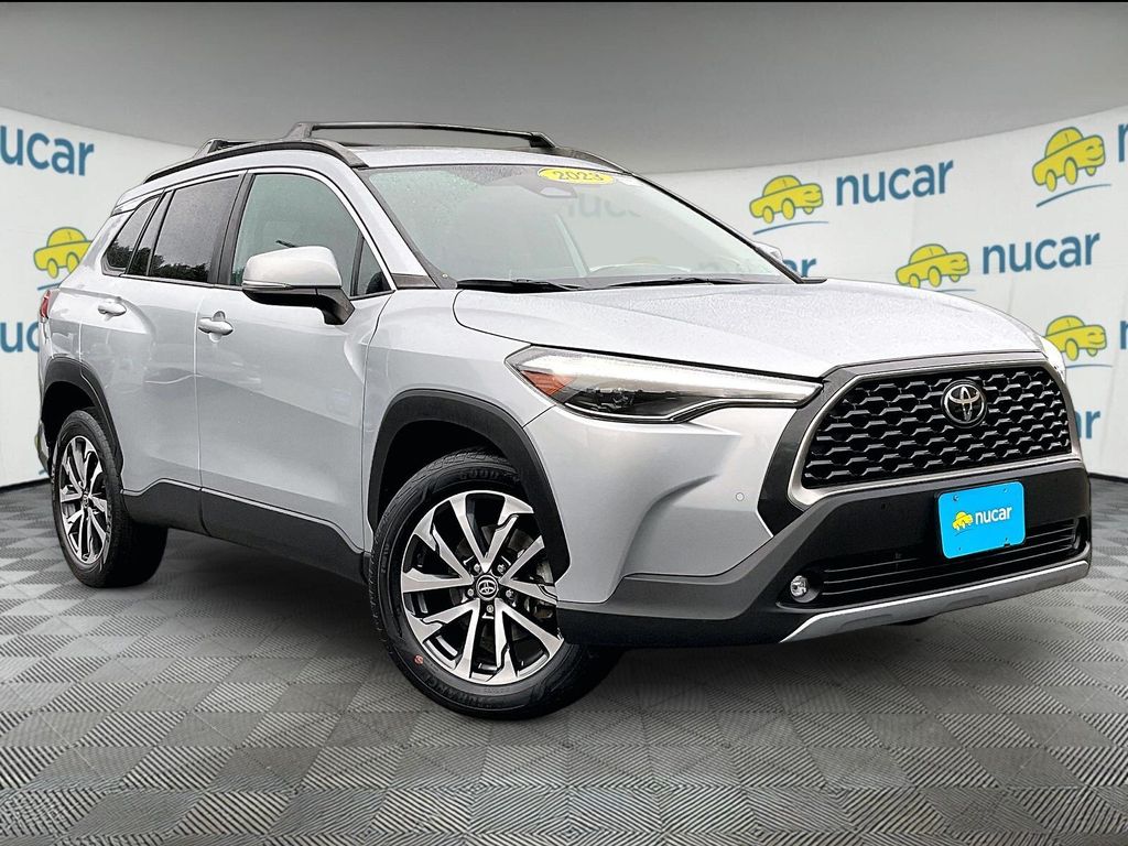 Silver 2023 Toyota Corolla Cross SUV / Crossover All-Wheel Drive Continuously Variable Transmission