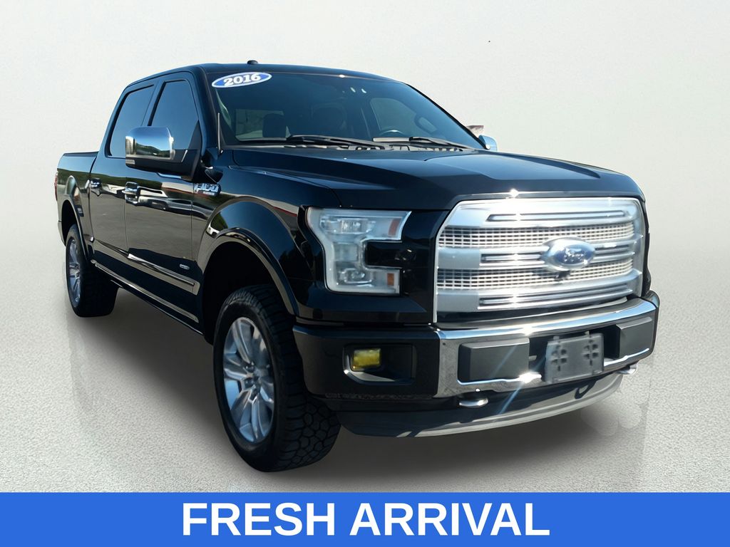 Shadow Black 2016 Ford F-150 Pickup Truck Four-Wheel Drive 6-Speed Automatic