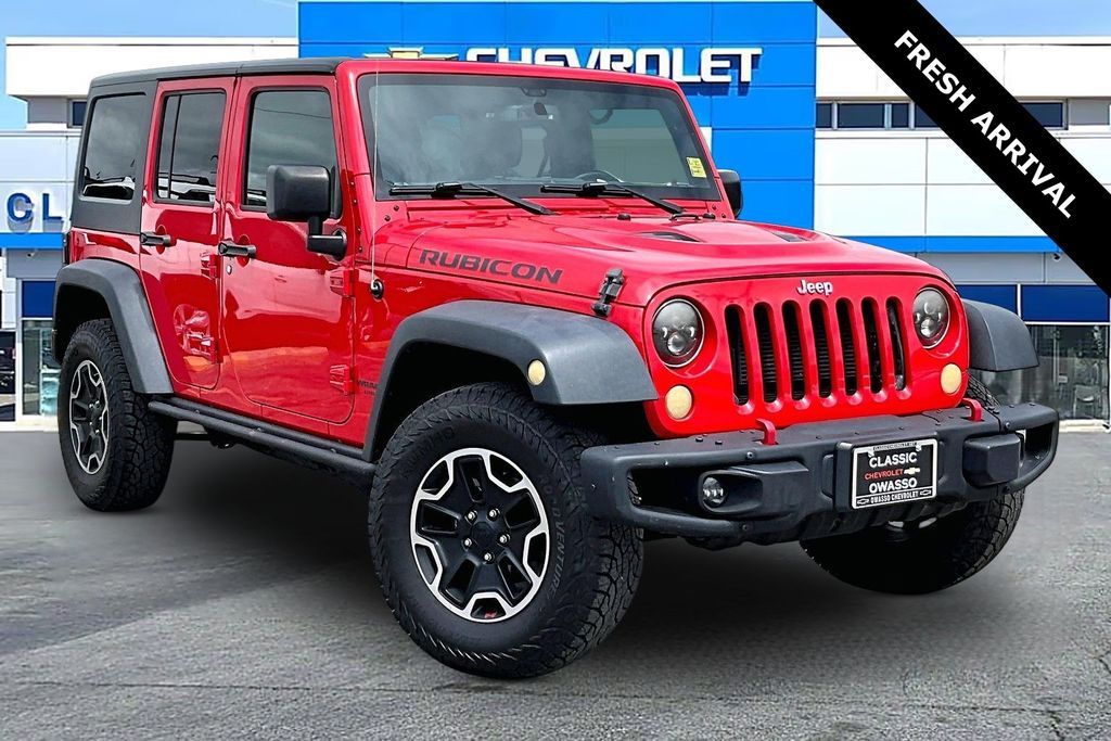 Firecracker Red Clear Coat 2015 Jeep Wrangler Unlimited Rubicon 4WD SUV / Crossover Four-Wheel Drive 5-Speed Automatic