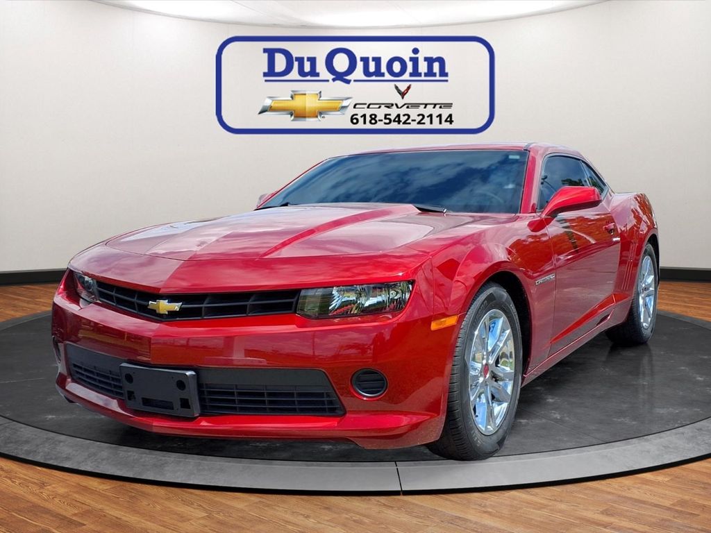 Red Rock Metallic 2015 Chevrolet Camaro Coupe Rear-Wheel Drive 6-Speed Automatic
