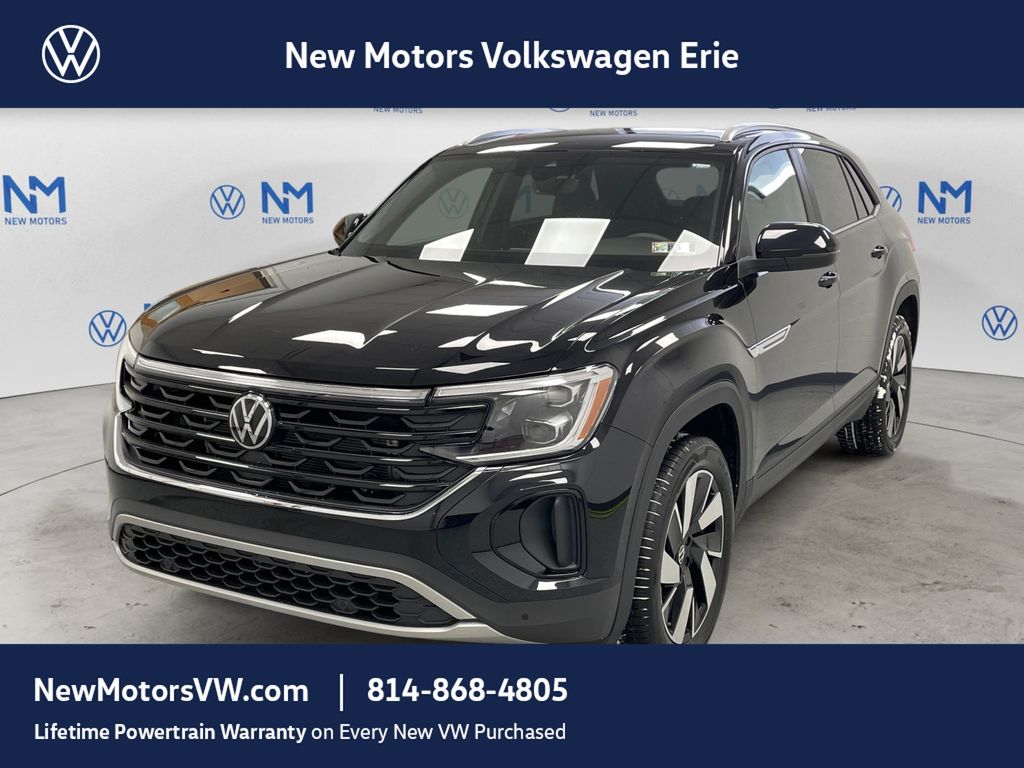 Deep Black Pearl 2026 Volkswagen Atlas Cross Sport SUV / Crossover All-Wheel Drive 8-Speed Automatic