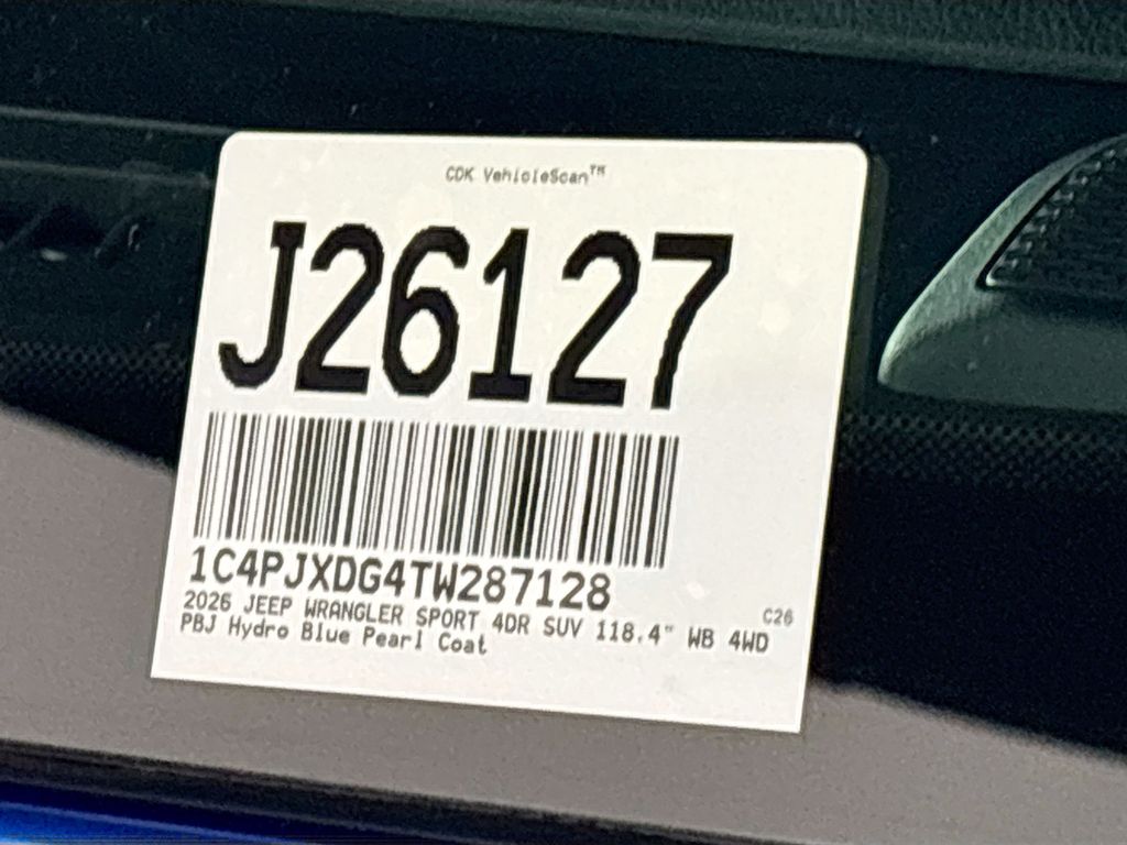 2026 Jeep Wrangler Sport
