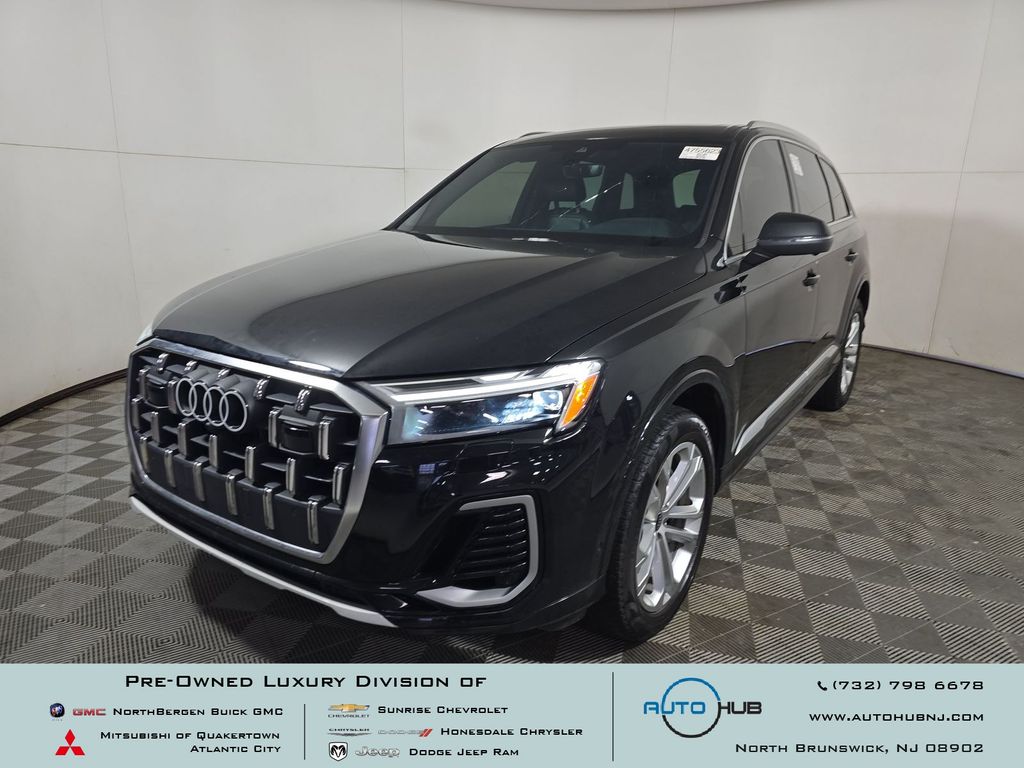 Mythos Black Metallic 2025 Audi Q7 quattro Premium Plus 55 TFSI SUV / Crossover All-Wheel Drive 8-Speed Automatic