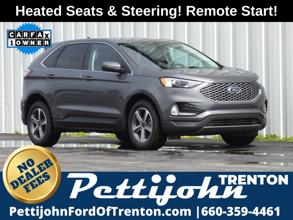 Gray Metallic 2023 Ford Edge SEL AWD SUV / Crossover All-Wheel Drive 8-Speed Automatic