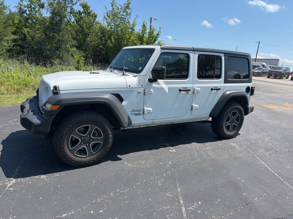 Used Car 2020 Jeep Wrangler  Unlimited Sport S For Sale Under $15,000 In Taylor, Texas