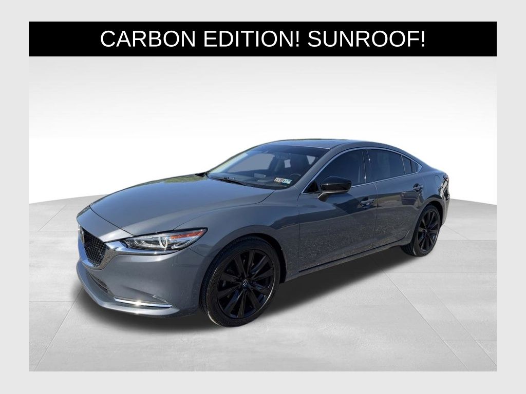 Polymetal Gray 2021 Mazda MAZDA6 Carbon Edition FWD Sedan Front-Wheel Drive 6-Speed Automatic