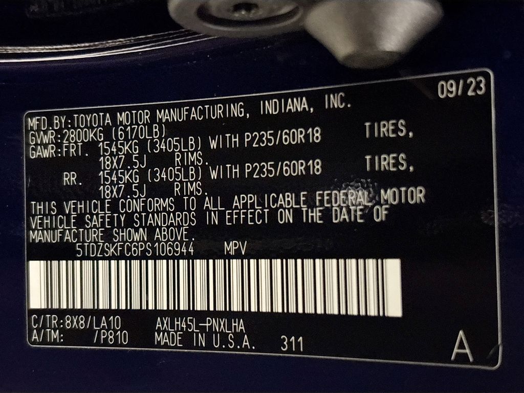 2023 Toyota Sienna Limited