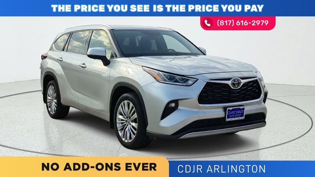Celestial Silver Metallic 2024 Toyota Highlander SUV / Crossover Front-Wheel Drive 8-Speed Automatic