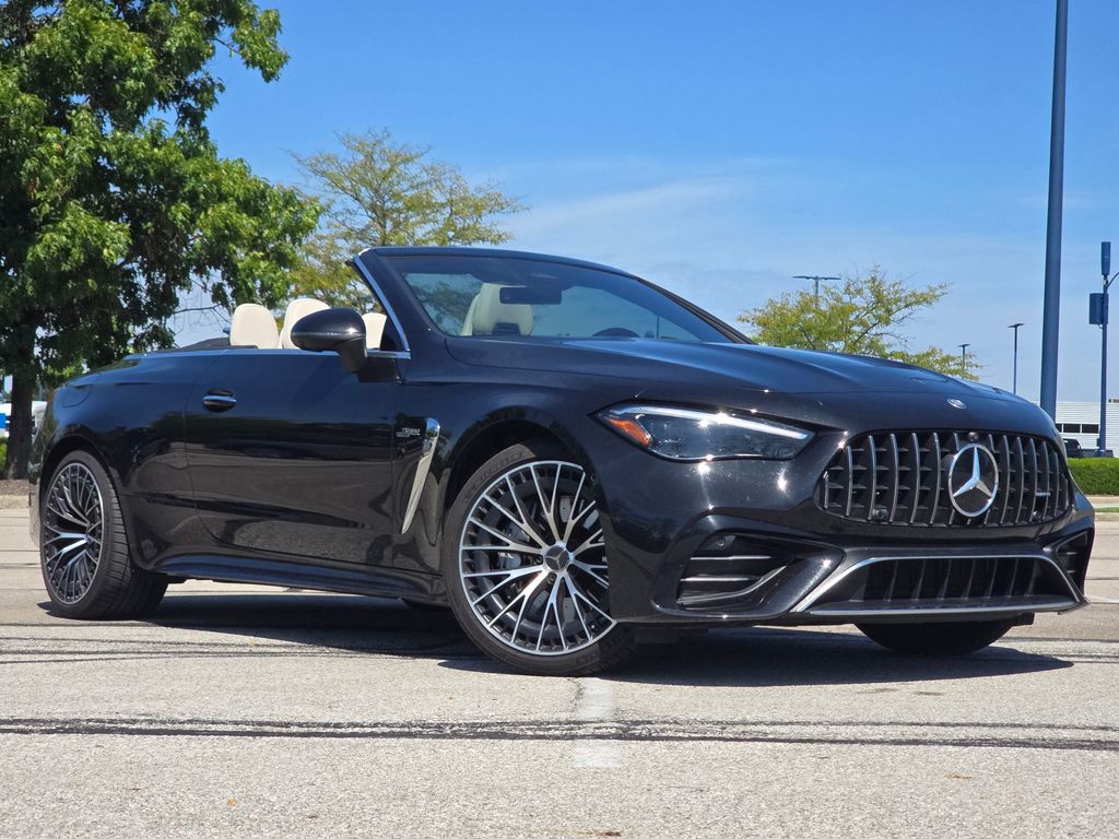 Obsidian Black Metallic 2025 Mercedes-Benz CLE Coupe All-Wheel Drive 9-Speed Automatic