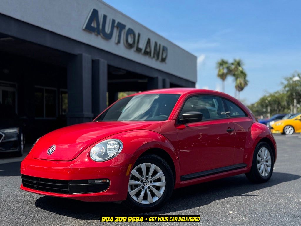 Tornado Red 2015 Volkswagen Beetle Hatchback Front-Wheel Drive